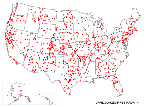 PPC Program Unrecognized fire stations